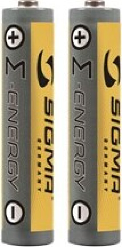 Sigma AAA Batterier, 2 stk