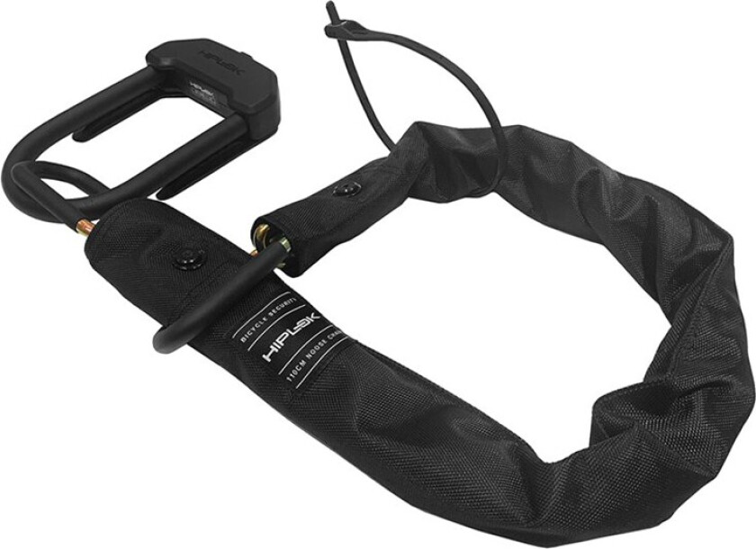 E-DX Kjedelås Svart