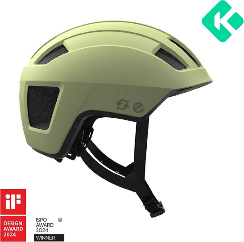 Verde KinetiCore sykkelhjelm Matte Lemongrass