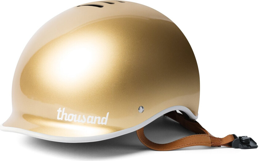 Heritage sykkelhjelm gull
