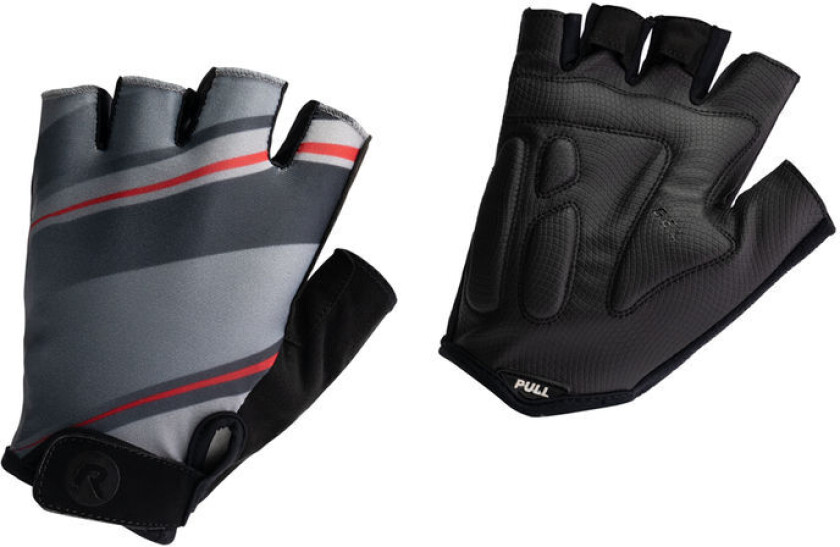 Buzz Sykkelhansker - Grå/Rød