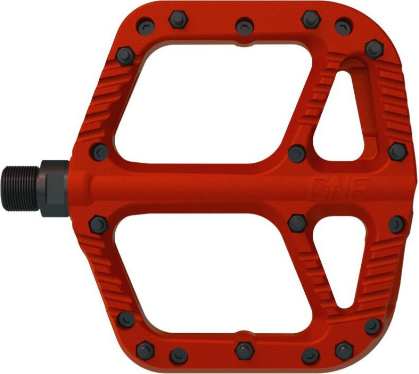 Composite Flats Pedaler Rød