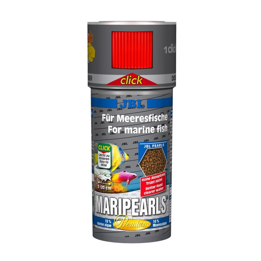 MariPearls CLICK Fiskefôr Saltvannsfisk 250 ml