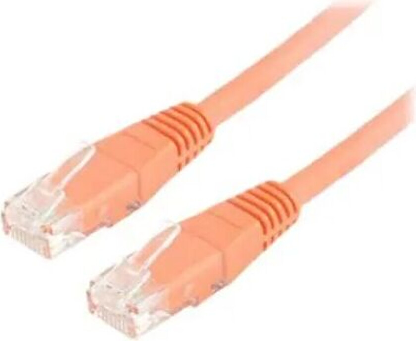 Nettverkskabel Lszh Rj-45 Rj-45 Cat 6 3m Oransje