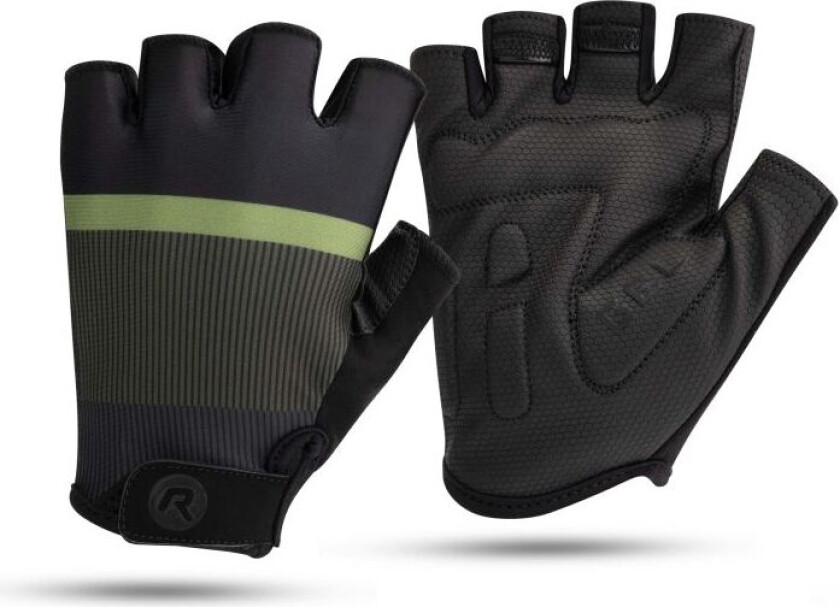 Hero 2 sykkelhansker svart/grønn