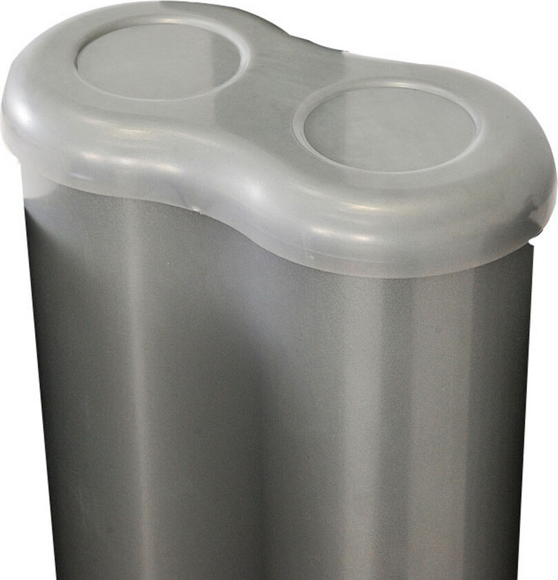 Dobbeltsidig sidemarkise 1,8x6 m - Grå