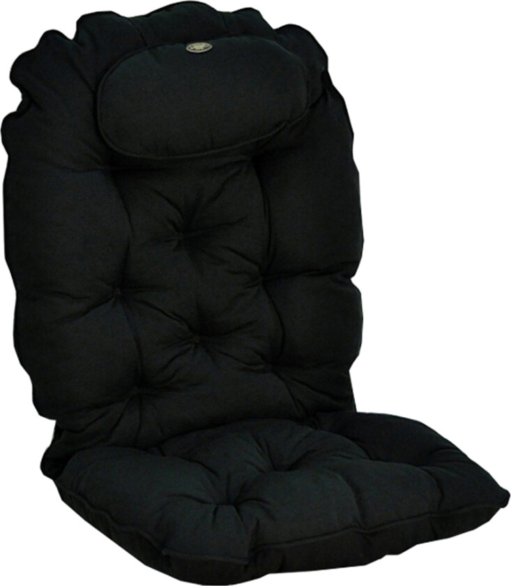 Snurr & gyng Lyx Nakkepute Svart Struktur -