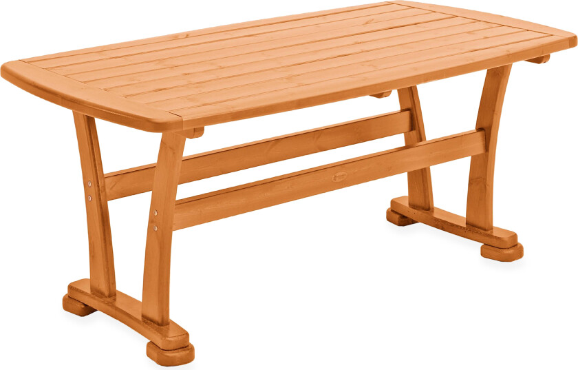 BORD 90X165 CM HONNING - honning beiset furu