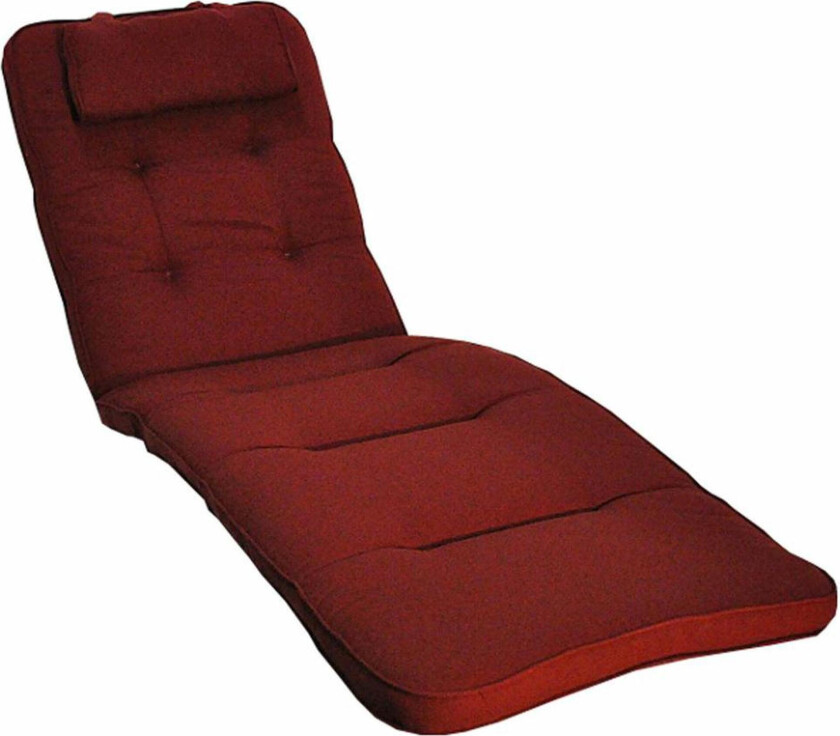 Solsengspute Woodline med nakkepute - Bordeaux