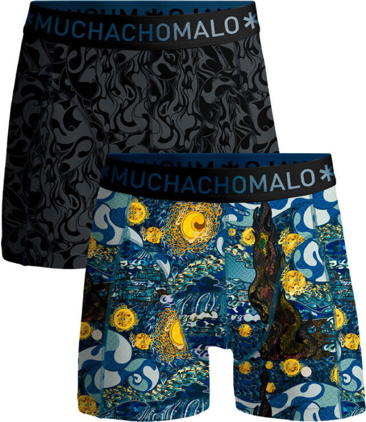 Cotton Boxer Shorts, 2pk M M