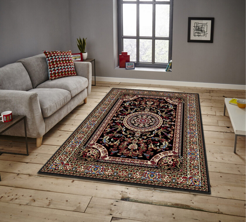 Nunki Wiltonteppe 160x230 cm Rektangulær - Flerfarget