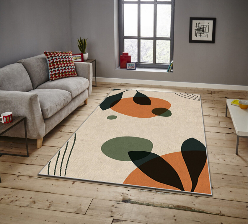 Nunki Wiltonteppe 120x180 cm Rektangulær - Flerfarget