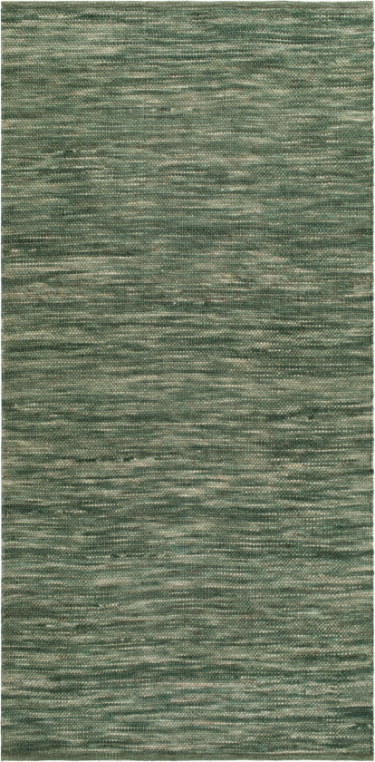 Skagen Ullmatte 75x150 cm Rektangulær - Grønnmelange