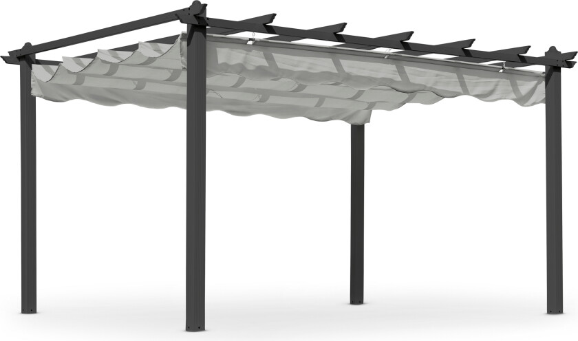 Pergolux Pergola 3x4 m Svart -