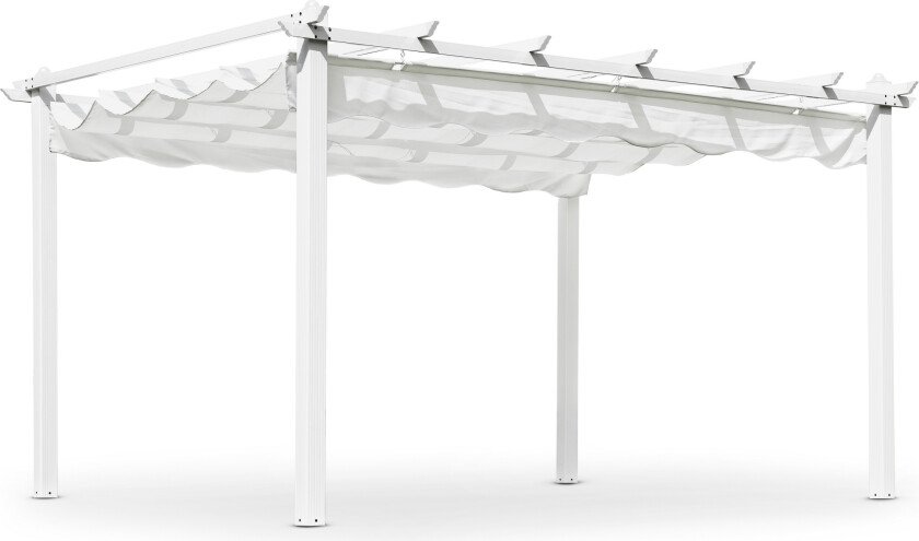 Pergolux Pergola 3x4 m Hvit -