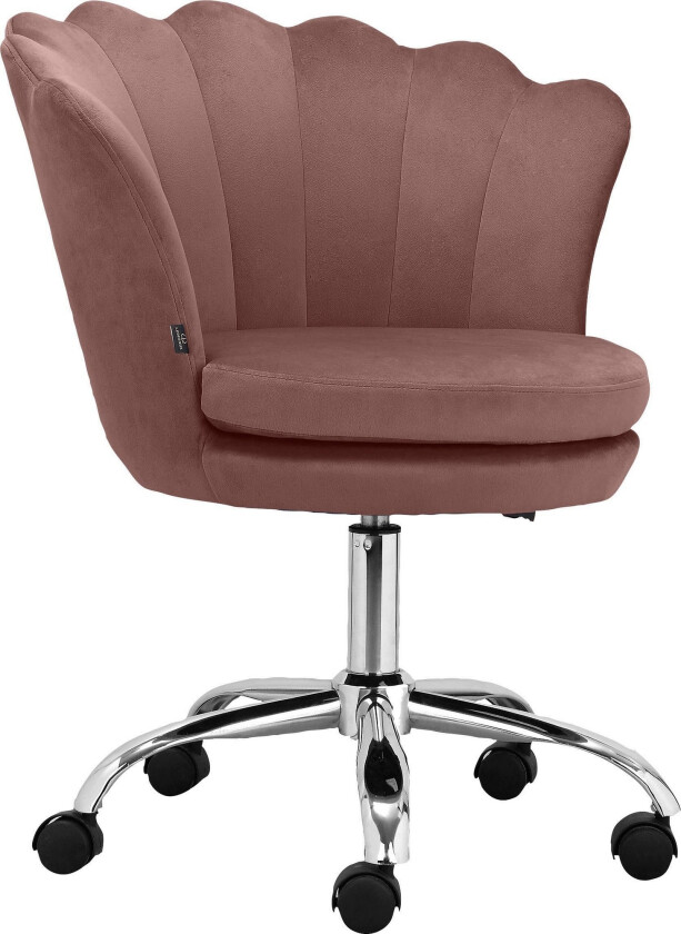 Eirik Kontorstol Hev- og Senkbar - Rosa