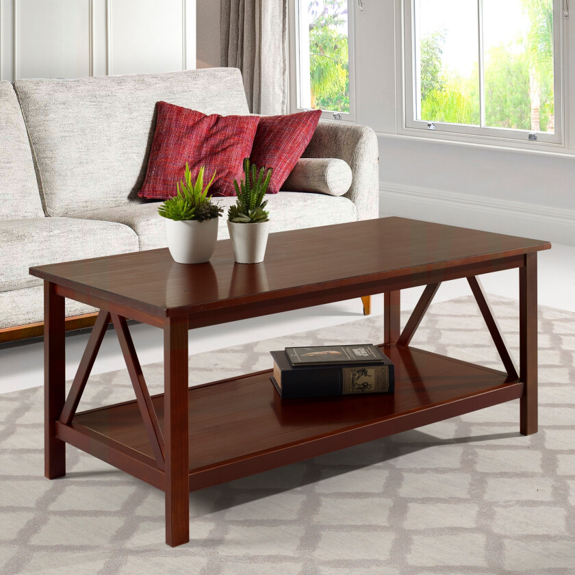 Kaholie Sofabord 112x56 cm - Brun