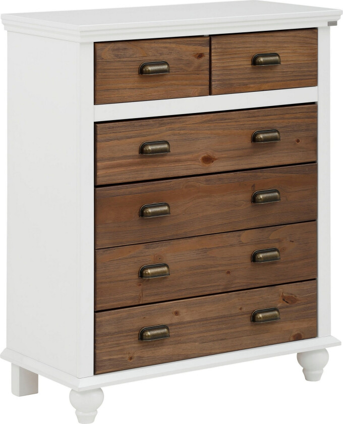 Kagami Kommode - Hvit/Brun