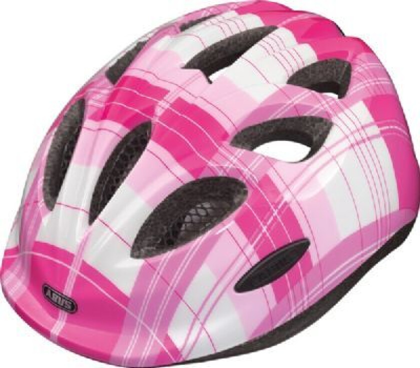 Abus Smiley Pink Square Sykkelhjelm