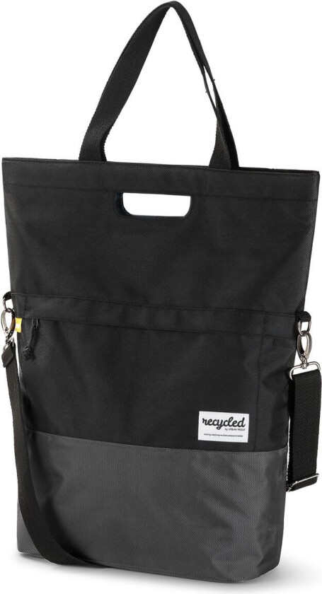 Shopper Sykkelveske 20 liter Sort/Grå