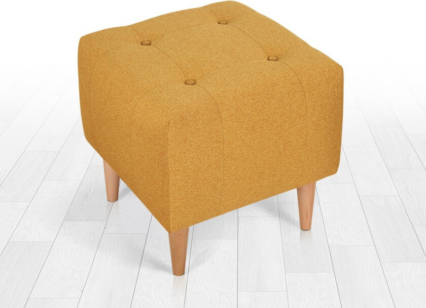 Grants Sittepuff 43 cm - Gul