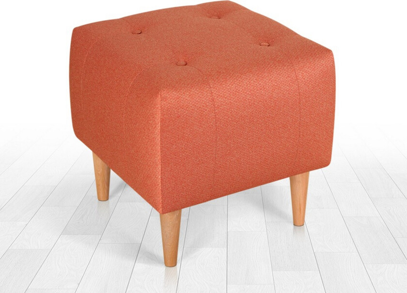 Grants Sittepuff 43 cm - Oransje