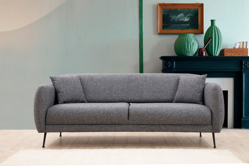 Longbush Sofa 3-seters - Grå