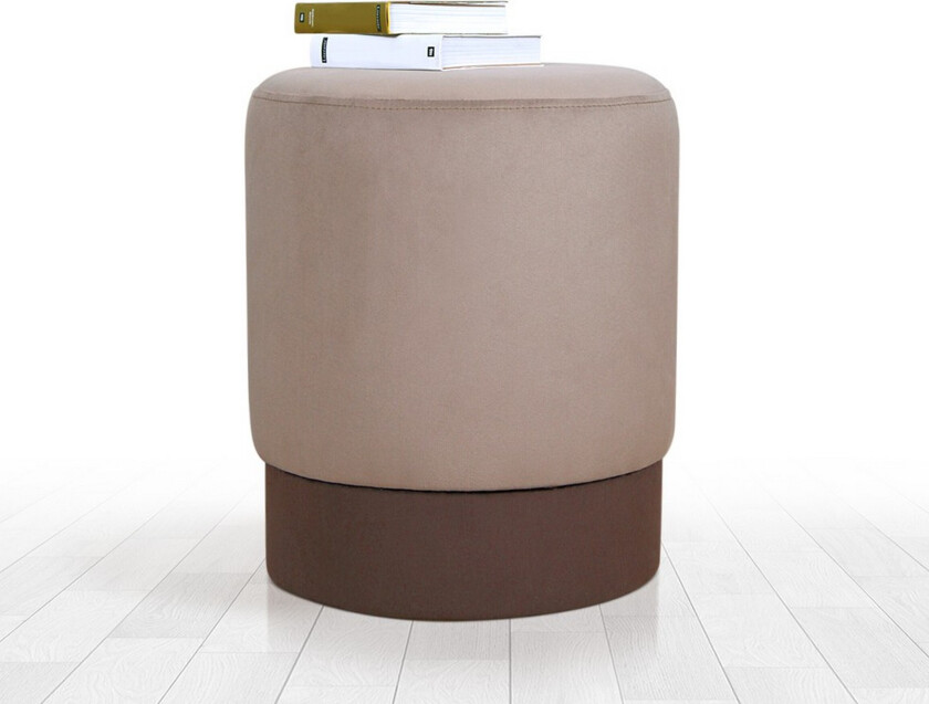 Bilde av Lockport Sittepuff 38 cm - Brun