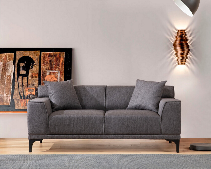 Mississauga Sofa 2-seters - Antrasitt