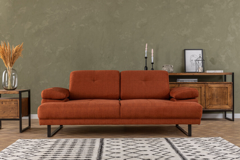 Kitimat Sofa 2-seters - Oransje