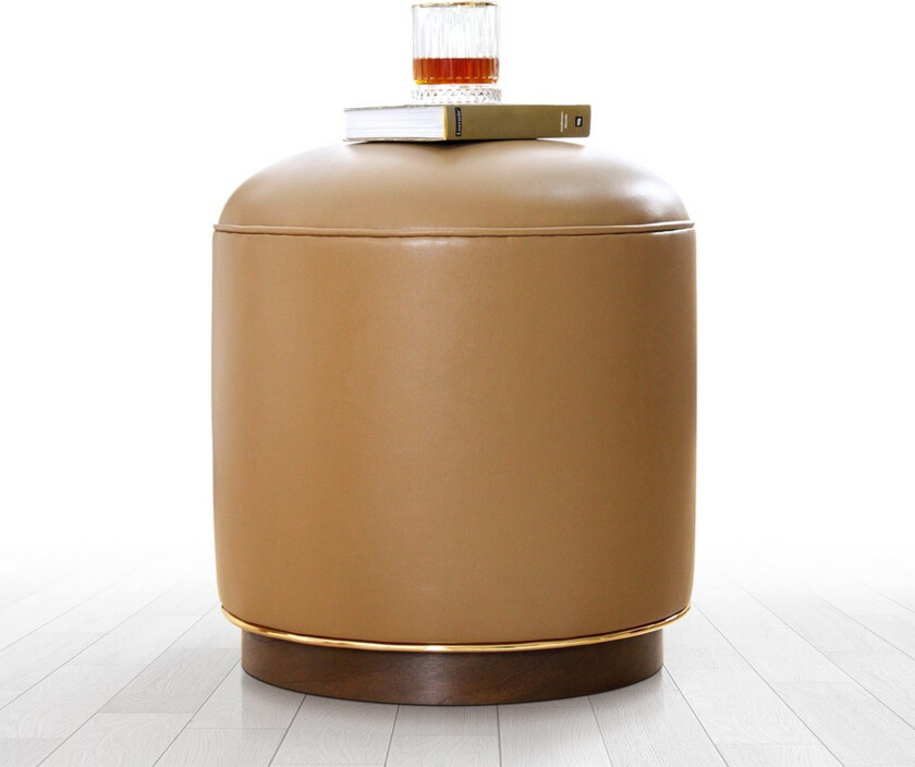 Lackawanna Sittepuff 42 cm - Beige