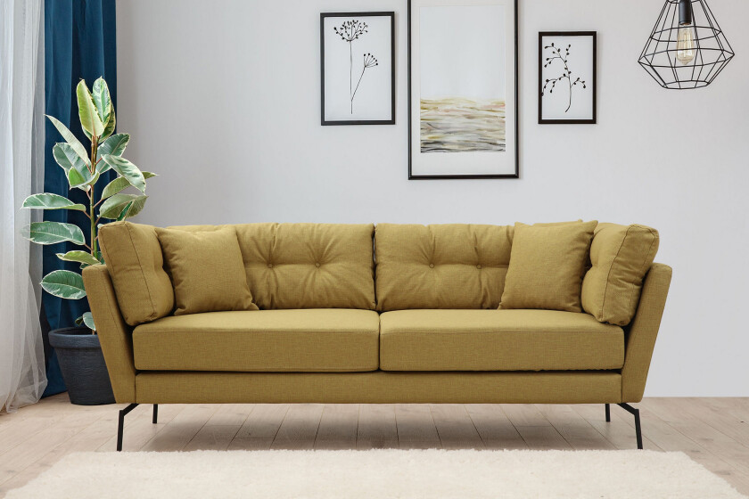 Dorval Sofa 3-seters - Grønn