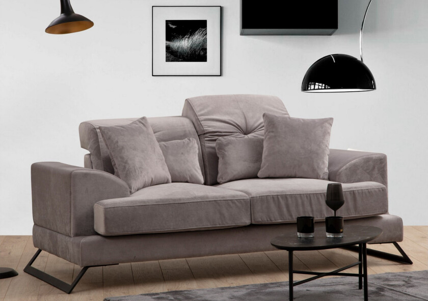 Jaraad Sofa 2-seters - Grå