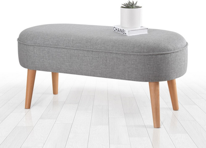 Werribee Sittepuff 100 cm - Grå