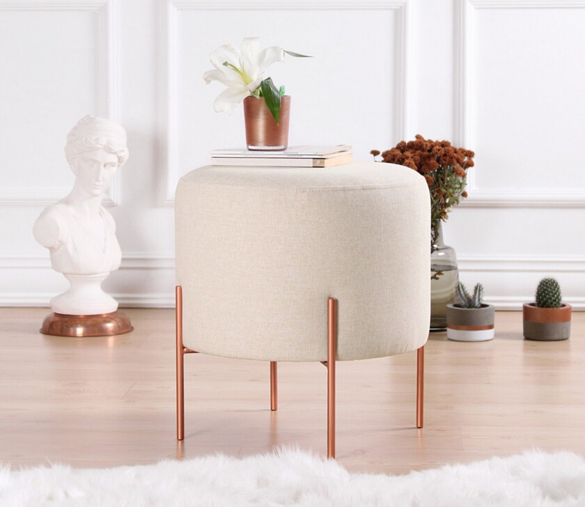 Yellowknife Sittepuff 40 cm - Beige