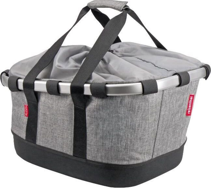 Sykkelkurv UniKlip GT Grå 2L