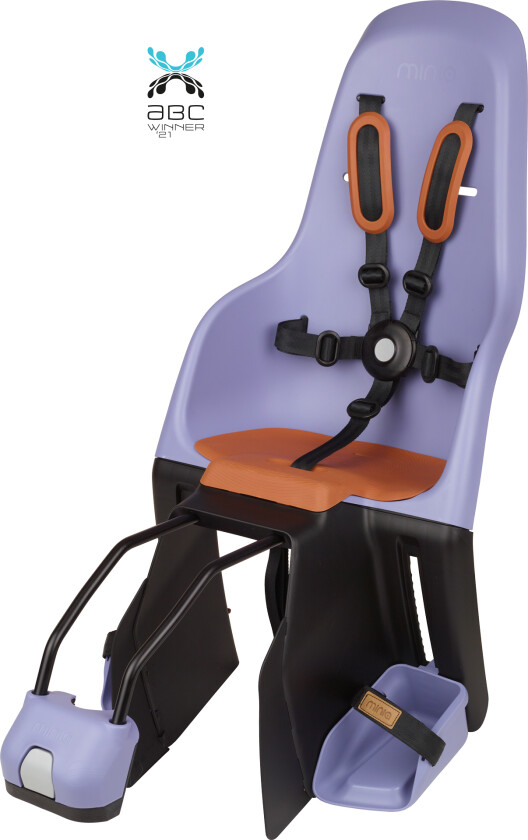 Minia Sykkelsete for rammemontering Galaxy Purple