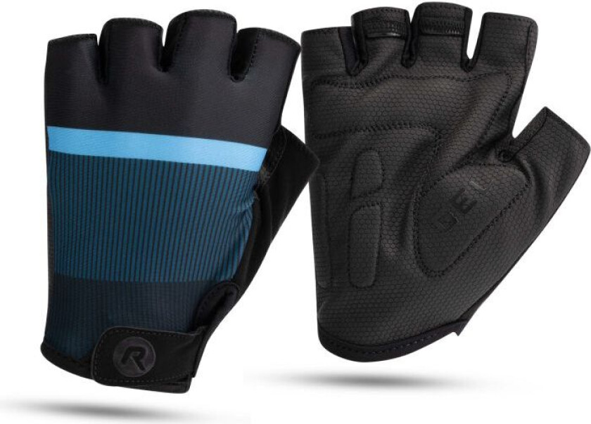 Hero 2 sykkelhansker svart/blå