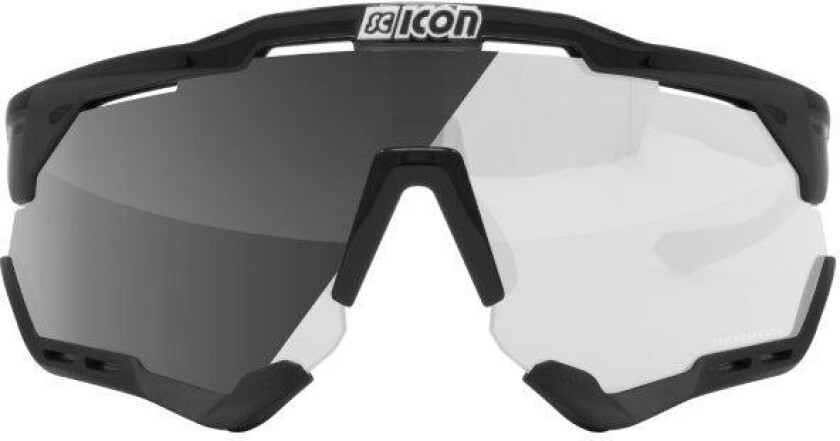 Aeroshade ykkelbriller XL Black Gloss Photocromic
