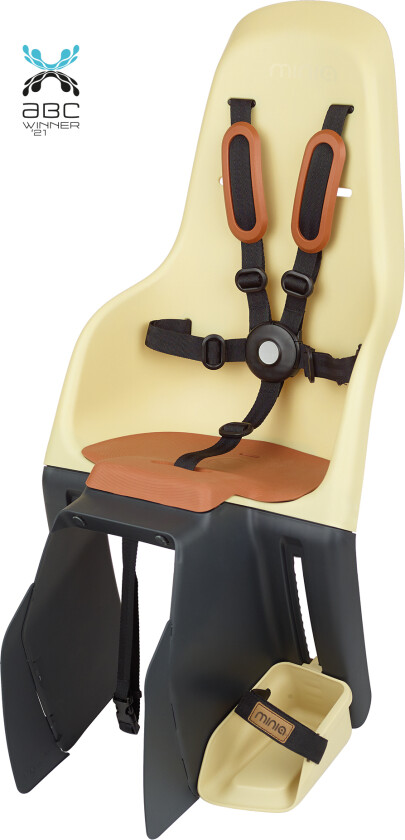 Minia Sykkelsete for Bagasjebærer Moon Yellow