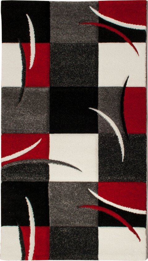 London Patch Friezematte 80x350 - Rød
