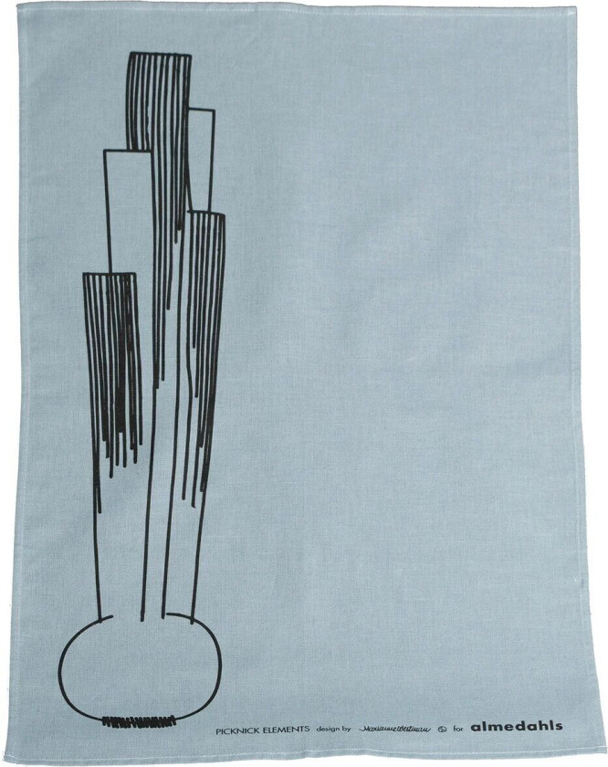 Picknick kjøkkenhåndkle Blå