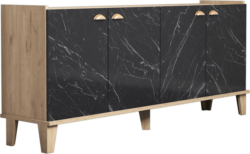 Console Eik\|Marmor -