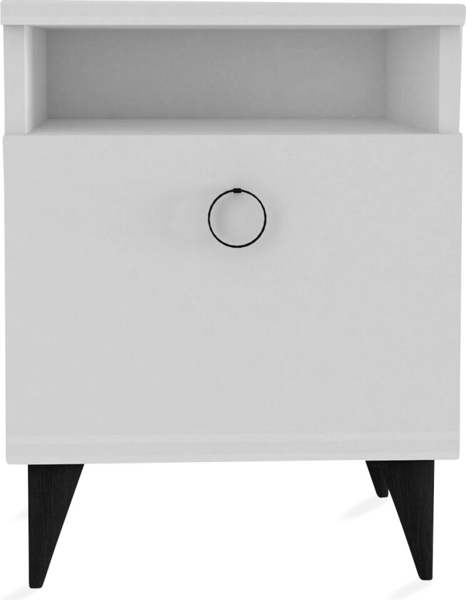 Harbours Nattbord 52 cm - Hvit