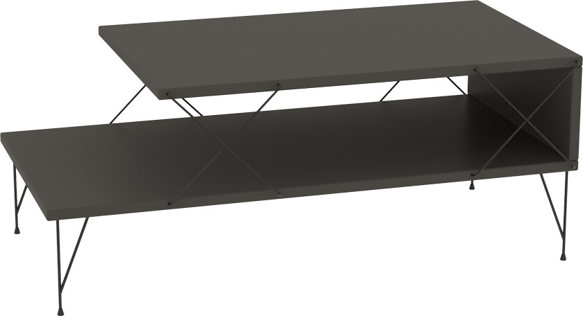 Jaennis Sofabord 100 cm - Antracit/Svart