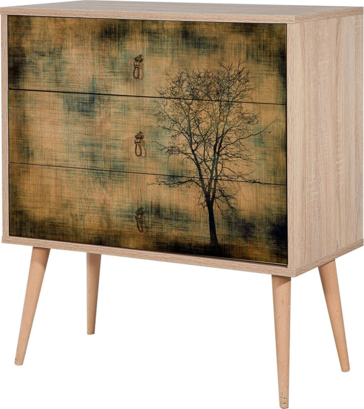 Vellavie Kommode Tresilhuett - Brun