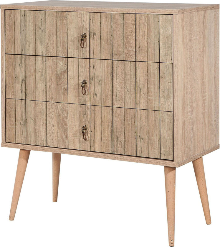 Vellavie Kommode Panel - Lysebrun