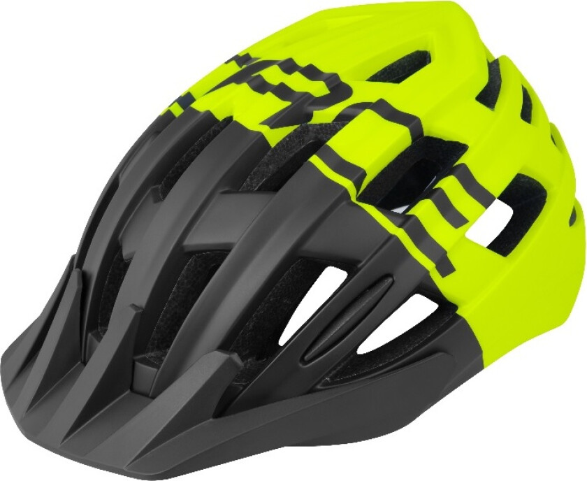 Corella MTB Hjelm Sort/Neon
