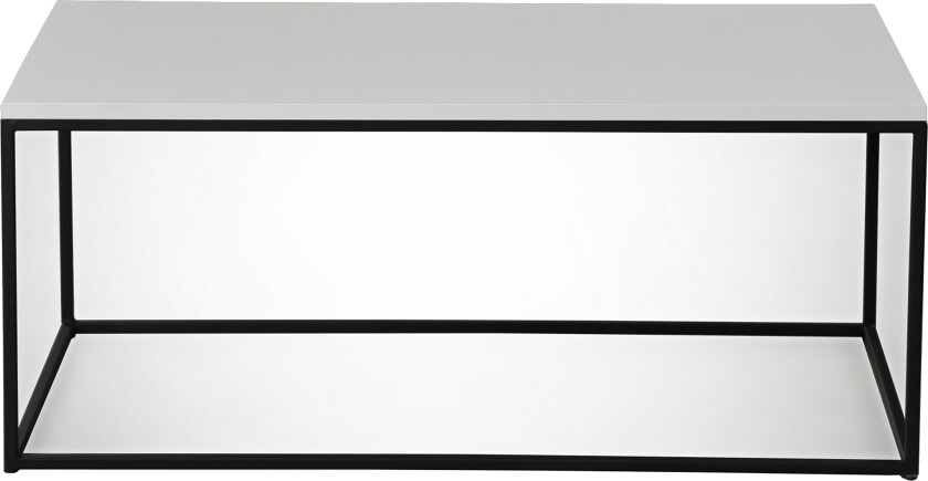 Falan Sofabord 95 cm - Ekstra Hvit