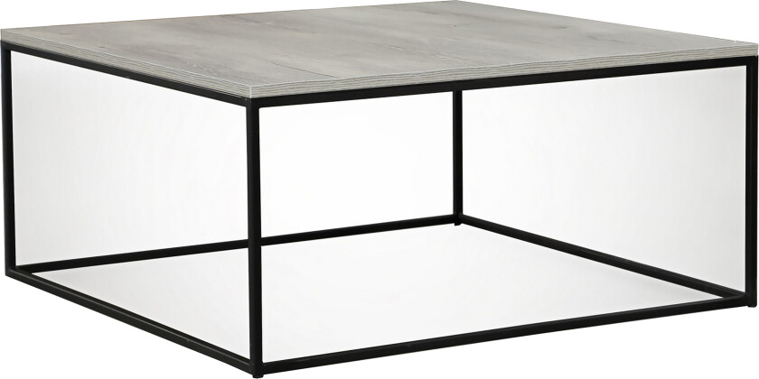 Falan Sofabord 75 cm - Grå/Svart